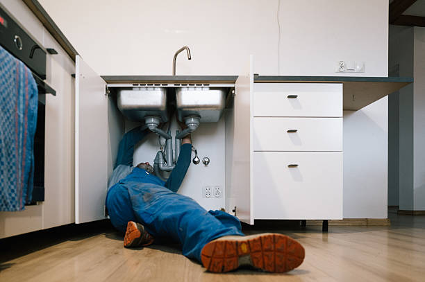 Professional Drain Cleaning technician working in Clay City, IN